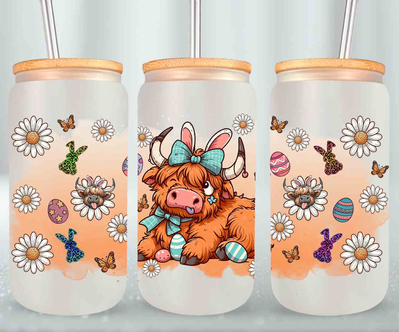 Highland Cow Easter-10371